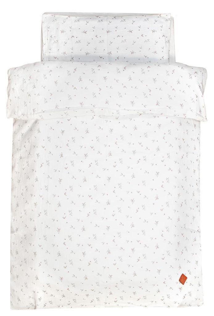 Bettwäsche Melody 2 teilig - 100x140 cm - Weiß | by SEVIRA KIDS