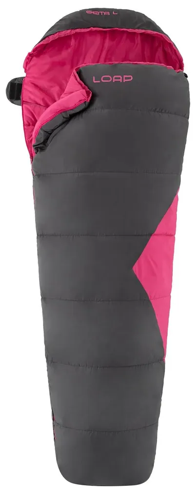 Sac de Couchage Femme avec Zip à Gauche Loap Geita Lady Gris - Ultra Doux