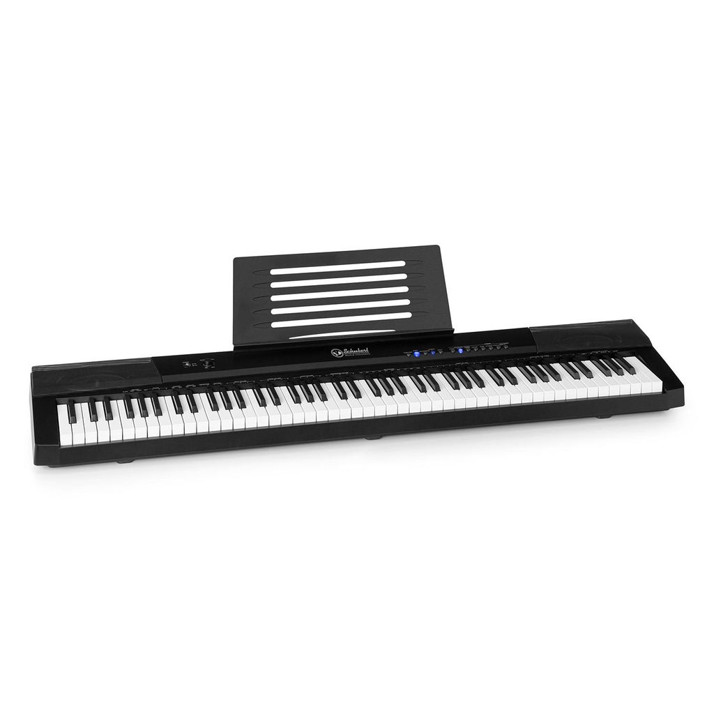 Leuchttasten Keyboard 61 Tasten 580 Piano Sounds Lern Klavier Rhythmen MP3 USB 
