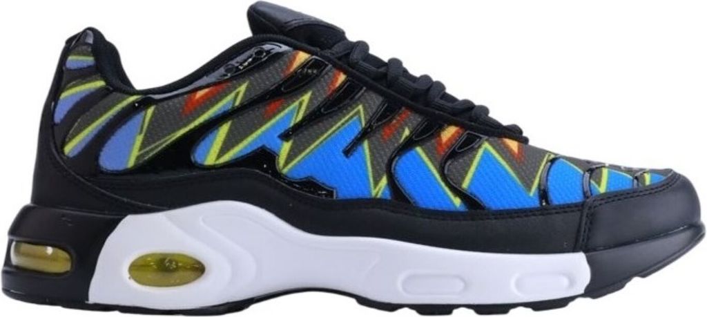 Herren Sneaker Kunstleder Schnürung Freizeitschuhe Renokir Schwarz Gr.41