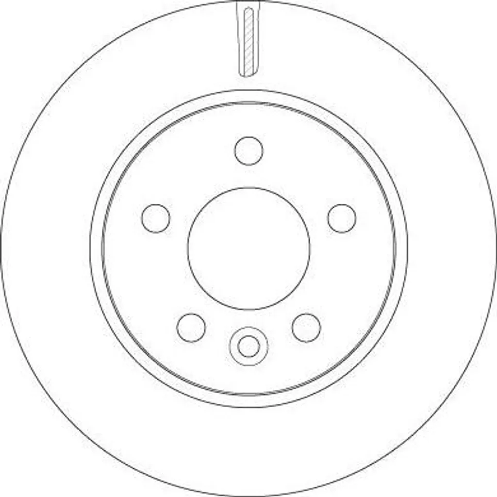 Disque de frein 2H0615301D idéal pour conduite chargée sur VW Amarok