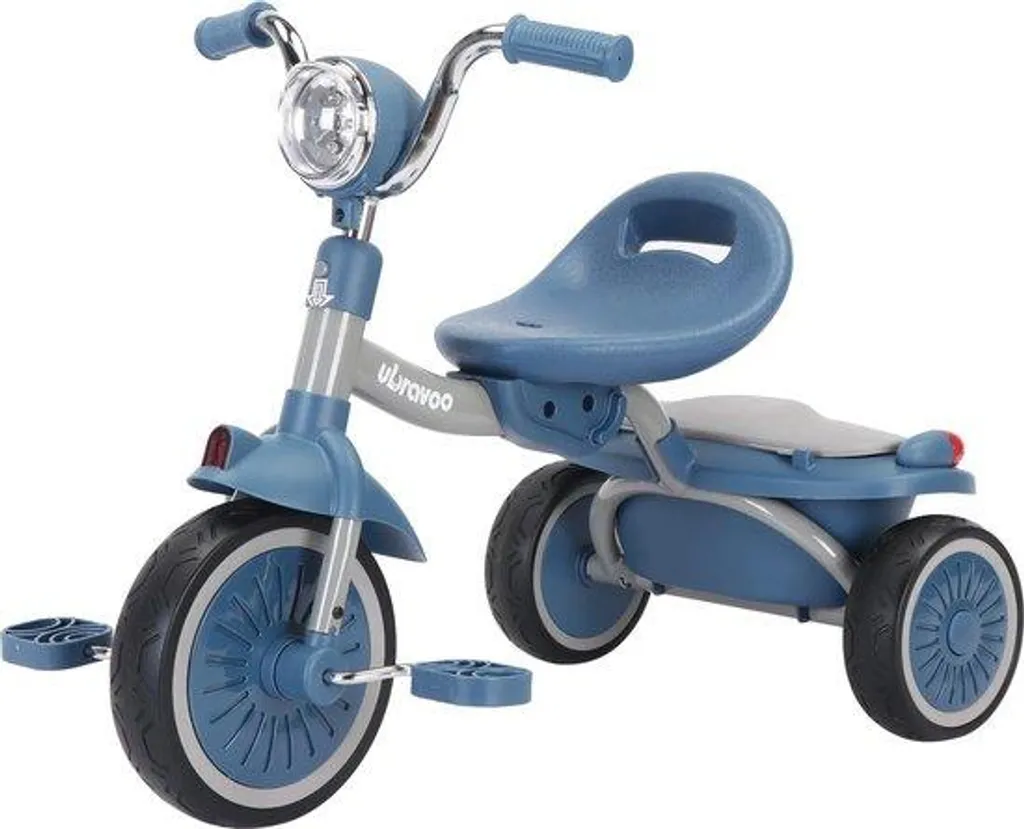 Tricycle avec Roues PU Effet Amortisseur - Pliage Compact 1-5 Ans