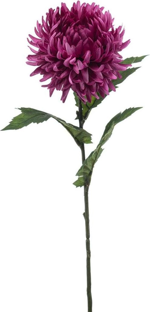artplants.de Kunstblume Chrysantheme SAXLER, lila, 55cm - Künstliche Winter-Aster