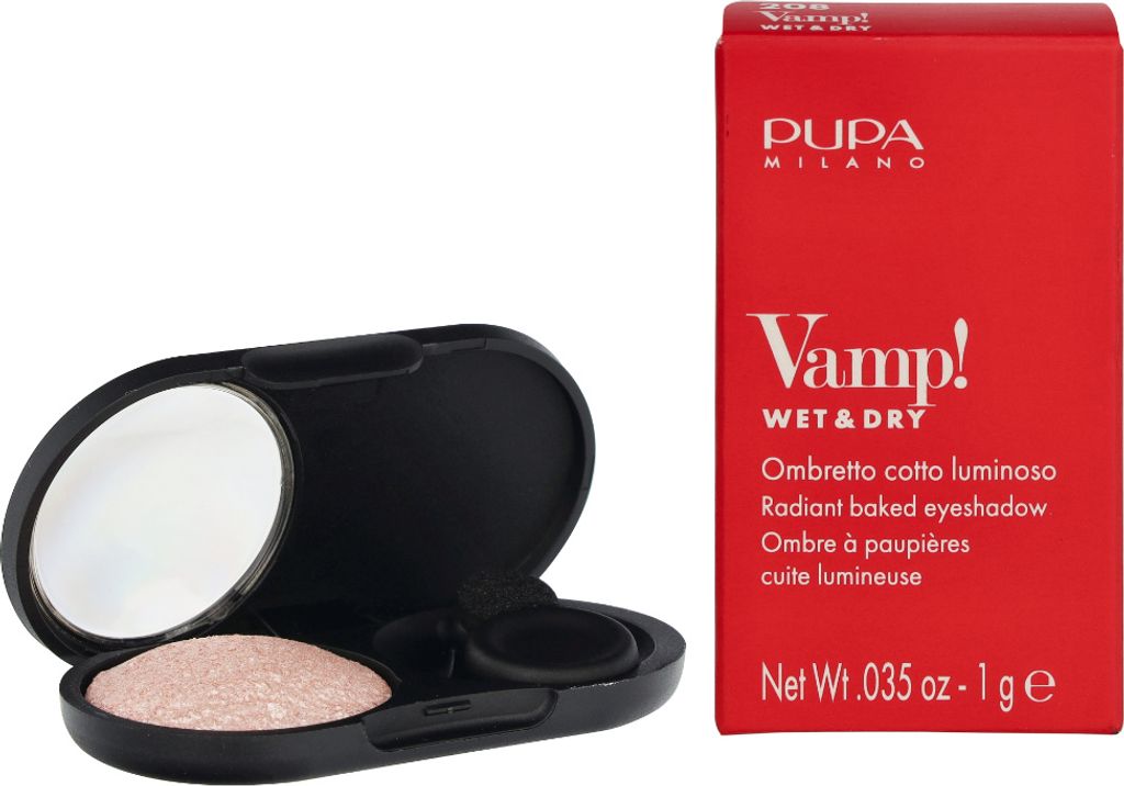 Pupa Vamp! Wet & Dry Eyeshadow #208 Ballerina Pink 1 g