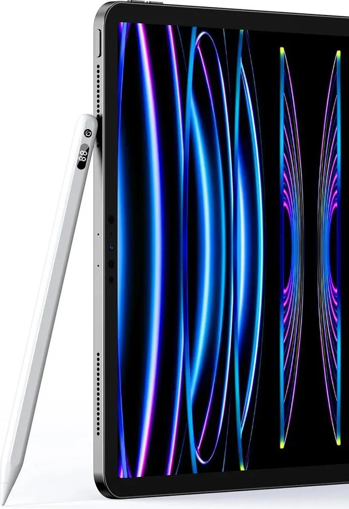 Stylet pour iPad idéal pour prise de notes et dessin sans fil blanc