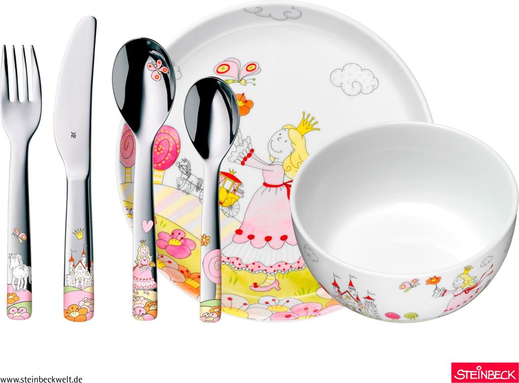 WMF 1294179964 Prinzessin Anneli Kinder Geschirrset Produktbild 
