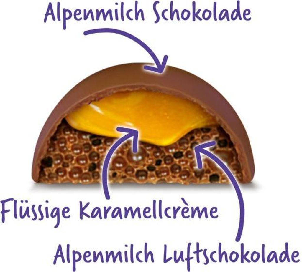 Milka Mmmax Luflée Caramel 250g Produktbild 