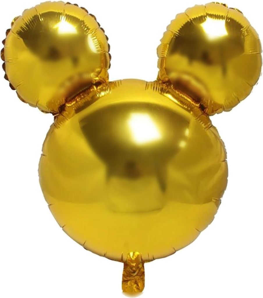 Palloncino in foil mouse, oro, circa 45 cm, da riempire con Immagine del prodotto 
