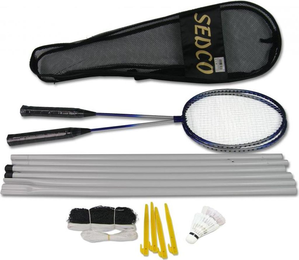 Sedco Badminton-Set + Netz B229, 3186