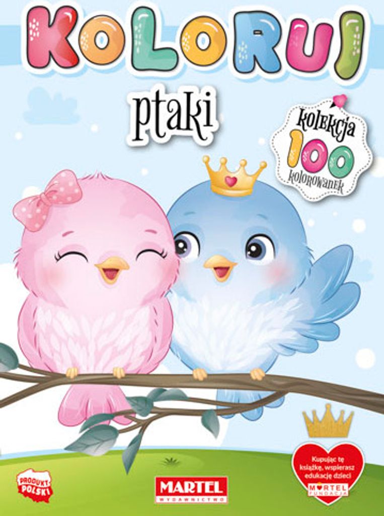 Ptaki. Koloruj