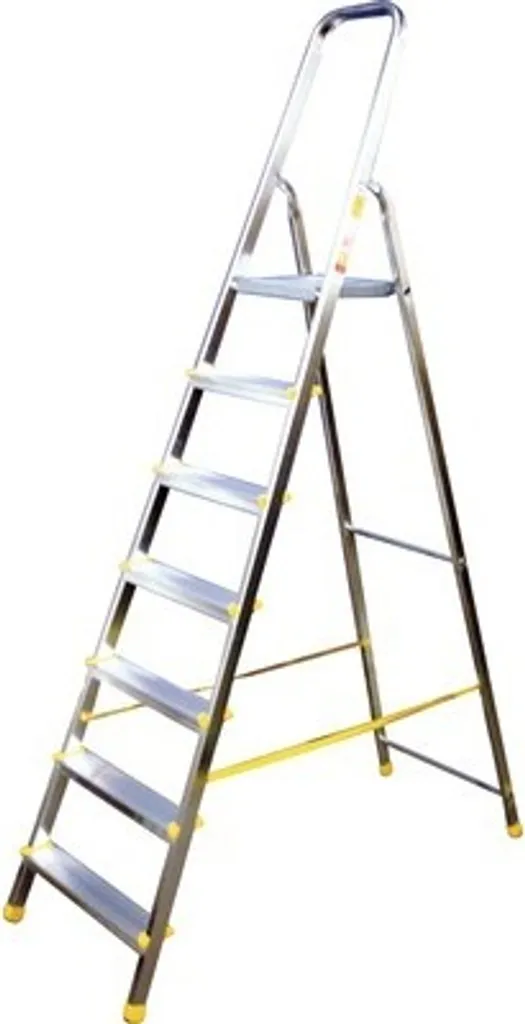 Support de rayonnage en aluminium ALVE 1917 avec 7 échelons de fixation