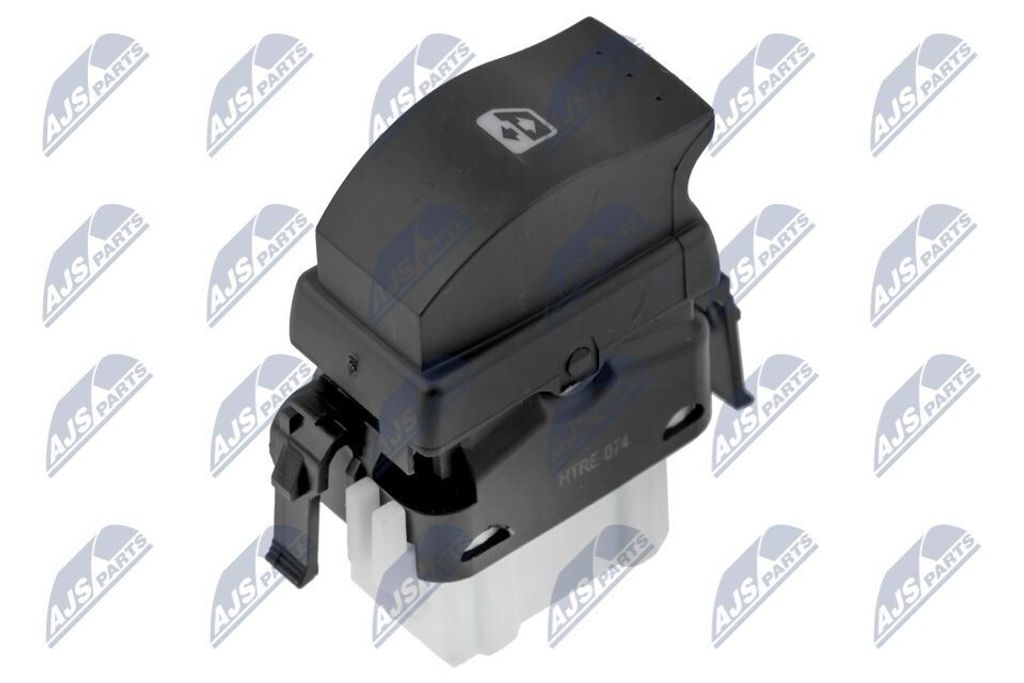 NTY EWS-RE-074 Fensterheberschalter für RENAULT CLIO II (BB0/1/2, CB0/1/2) Vorne Rechts Fensterheber Schalter