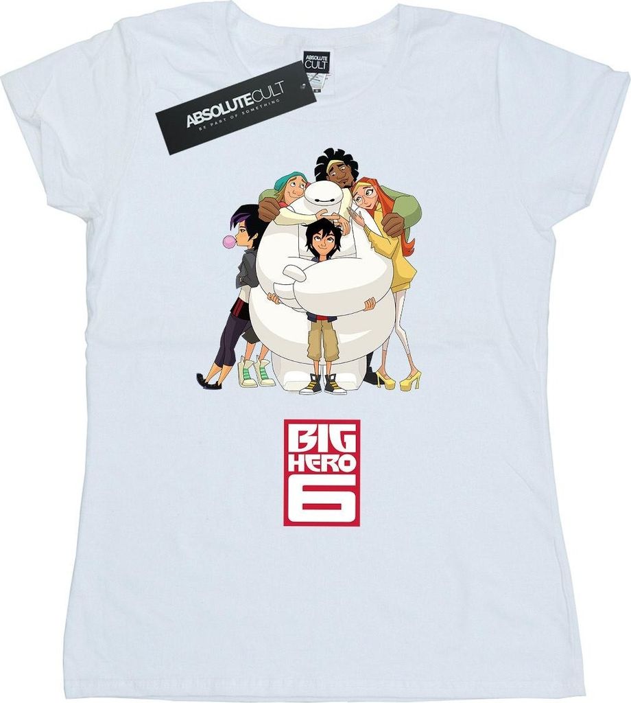 Disney - "Big Hero 6" T-Shirt für Damen BI15041 (XL) (Weiß)