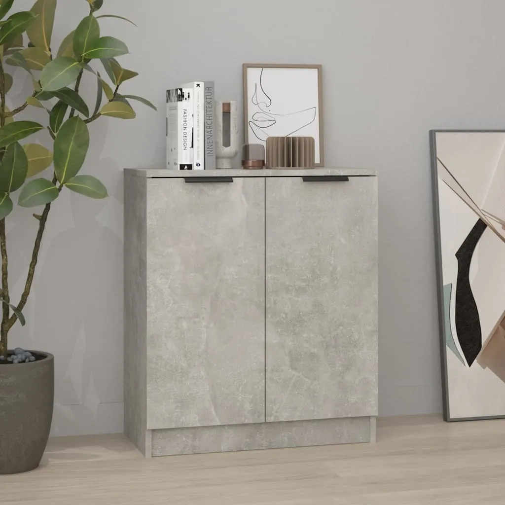Offerta Credenza Cemento 60x30x70 cm - Mobile Multiuso Economico
