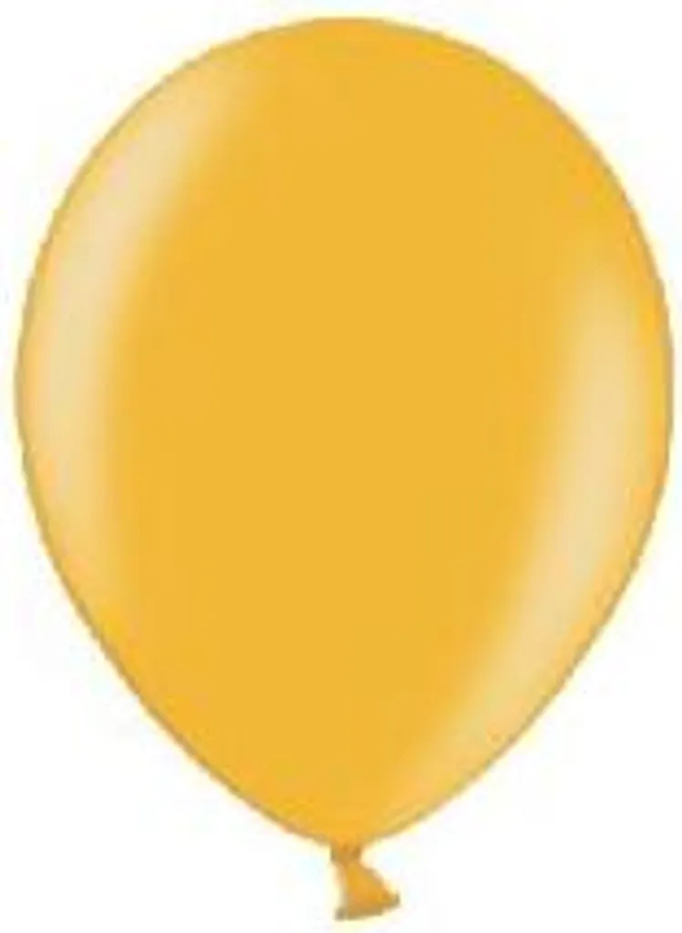 Ballons de baudruche dorés métallisés 23 cm 100pcs Bal.10M-060 festifs