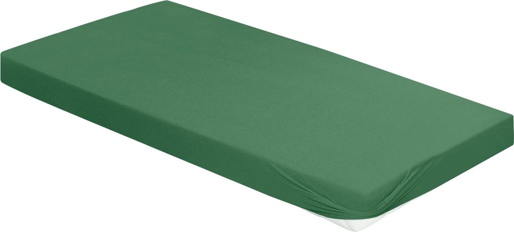 IRISETTE CLASSIC-JERSEY SPANNBETTTUCH JUPITER 0008 moos 190 x 200 cm