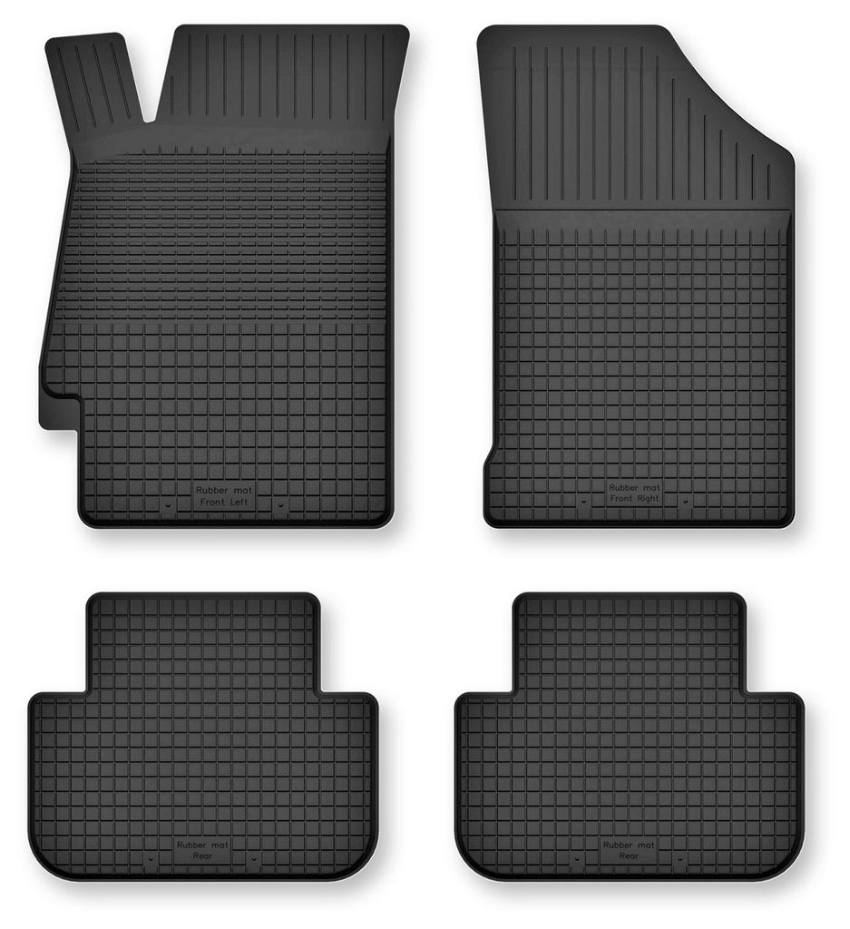 Gummi-Fußmatten für Toyota RAV4 III 2006-2013 (SUV) – Produktbild 