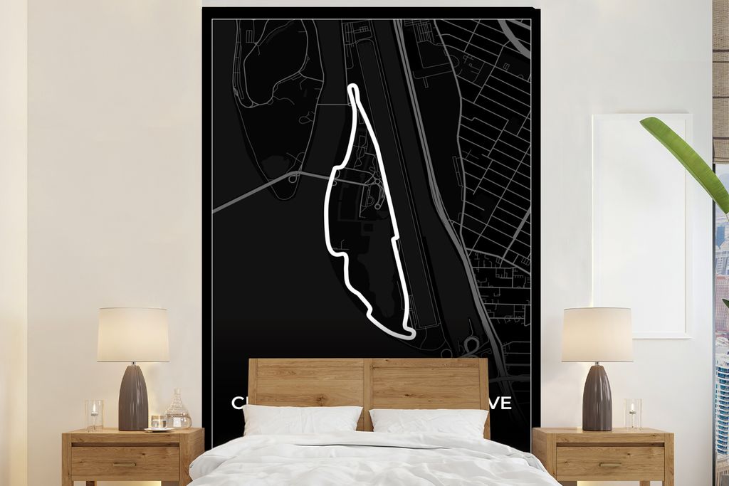 MuchoWow Fototapete für Wohnzimmer oder Schlafzimmer Wandtapete Vinyl Motivtapete Rennsport - Rennstrecke - Circuit Gilles Villeneuve - Kanada -...