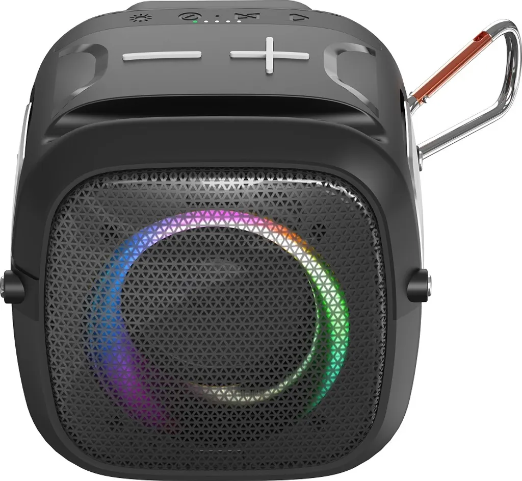 Enceinte Bluetooth Portable avec Radio FM et Rétro-éclairage LED RGB