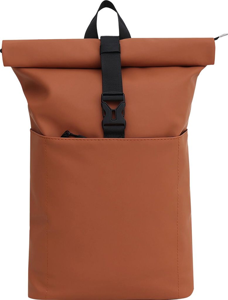 Cityrucksack RollTop Rucksack Freizeitrucksack Herren Damen Wasserabweisend (9059) BROWN