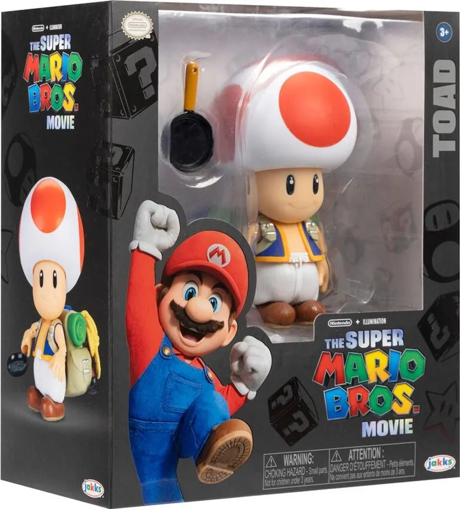 Toad Figurine Super Mario 13cm en PVC Résistant - Détails Authentiques - 7
