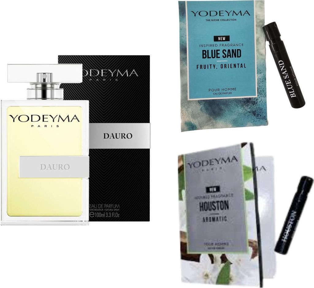 Yodeyma Dauro Eau de Parfum für Männer 100 ml + 2 Proben Produktbild 