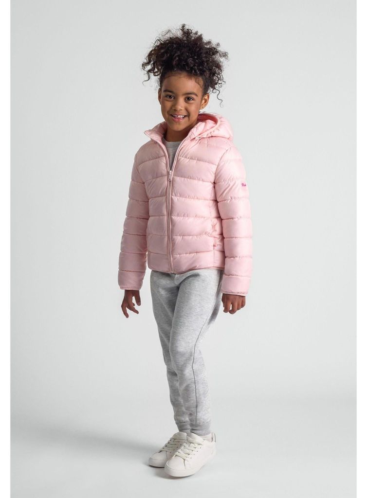 Minoti Steppjacke Kapuze Rosa Gr. 146 für Mädchen