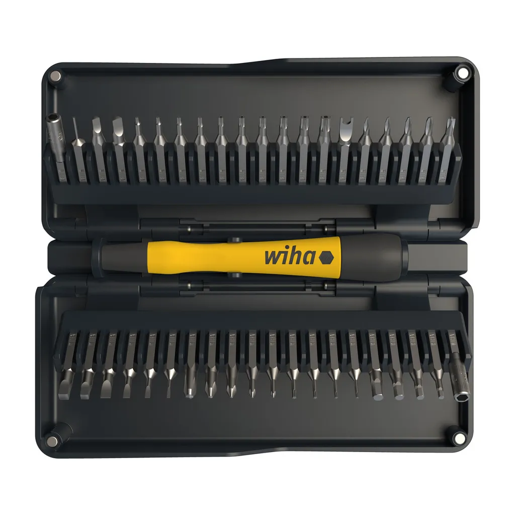 Kit de réparation smartphone et électronique 42 micro-embouts Wiha 44624