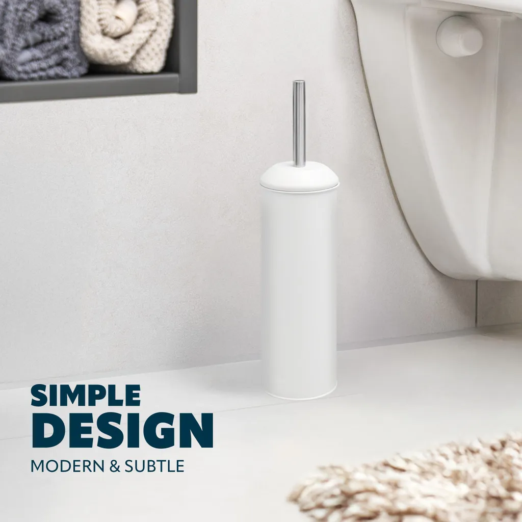Scopino per WC creativo in silicone, spazzola per WC a forma di papera