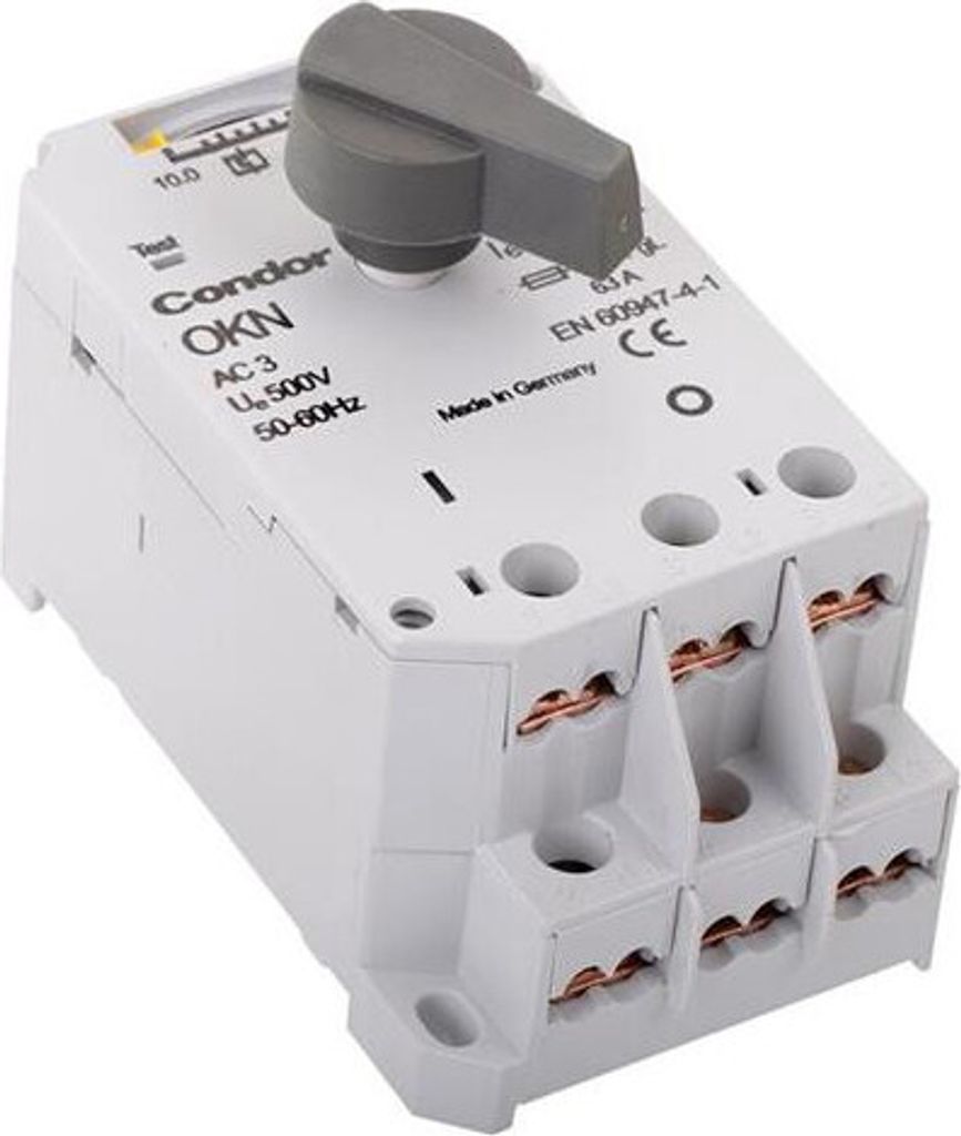 Original Überlastschutzschalter CONDOR 10-16 Ampere 400V Produktbild 