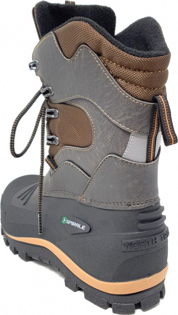 Spirale Schnürstiefel Bernd braun gefüttert Gr. 45 Produktbild 5