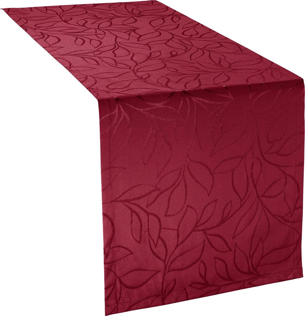 Erwin Müller Outdoor-Tischläufer Terrassa" burgund 40x130 cm"