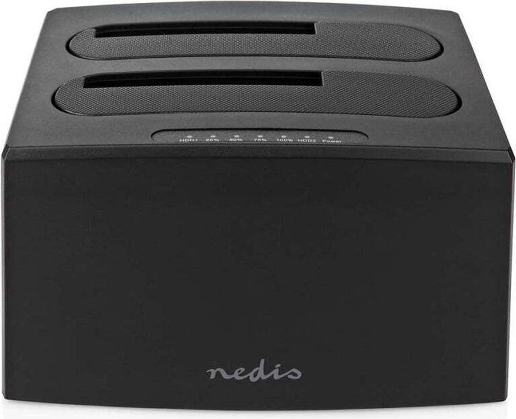 Festplatten-Dockingstation | USB 3.2 Gen1 | USB Typ-A | 2 Festplatten | 2,5 / 3,5 " | USB 3.2 Gen1 | Docking | Desktop
