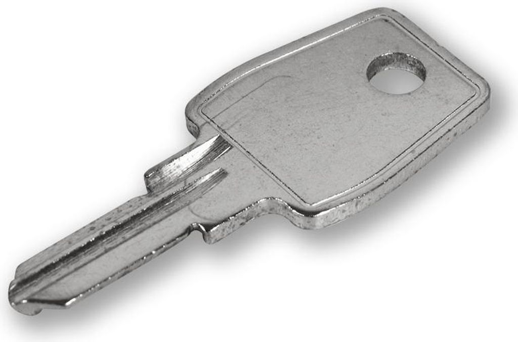 Zusatzschlüssel für Schloss - für BOX M/S/V/VT/K (halbfertig)