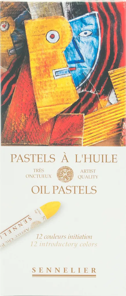 Adieu les pastels secs : testez les 12 pastels à l'huile Sennelier pro
