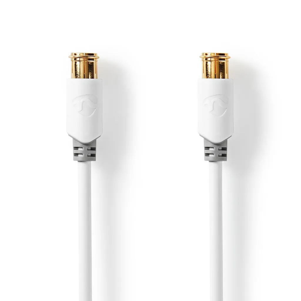 Cavo High-Speed F-Quick 10m 75 Ohm Oro - Connessione Satellitare 4K/8K