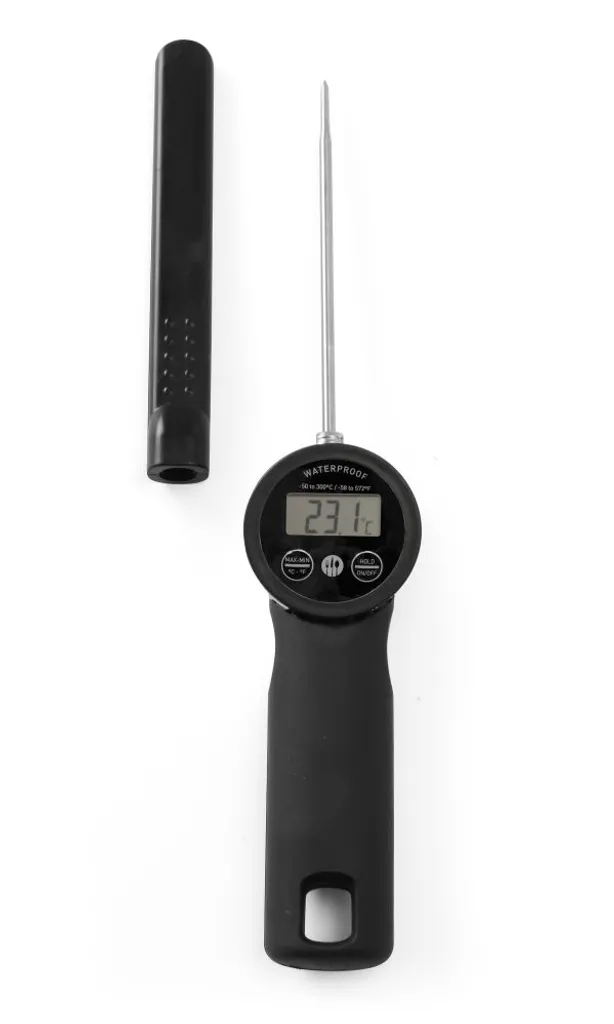 HENDI Thermomètre étanche 290mm sonde longue pour cuisine de précision