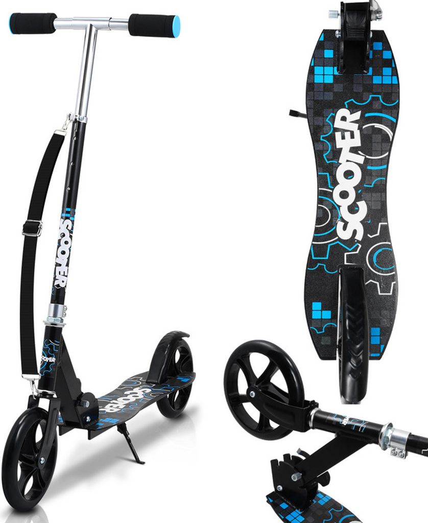 Fiqops Kinderroller Tretroller Cityroller Kickscooter Produktbild 
