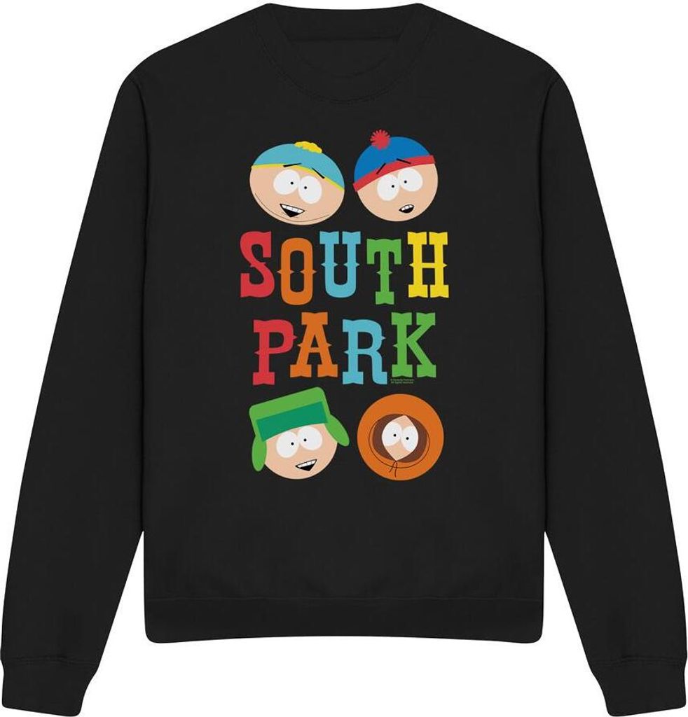 South Park - "Best Buds" Sweatshirt für Herren/Damen Uni TV13271 (XXL) (Schwarz)