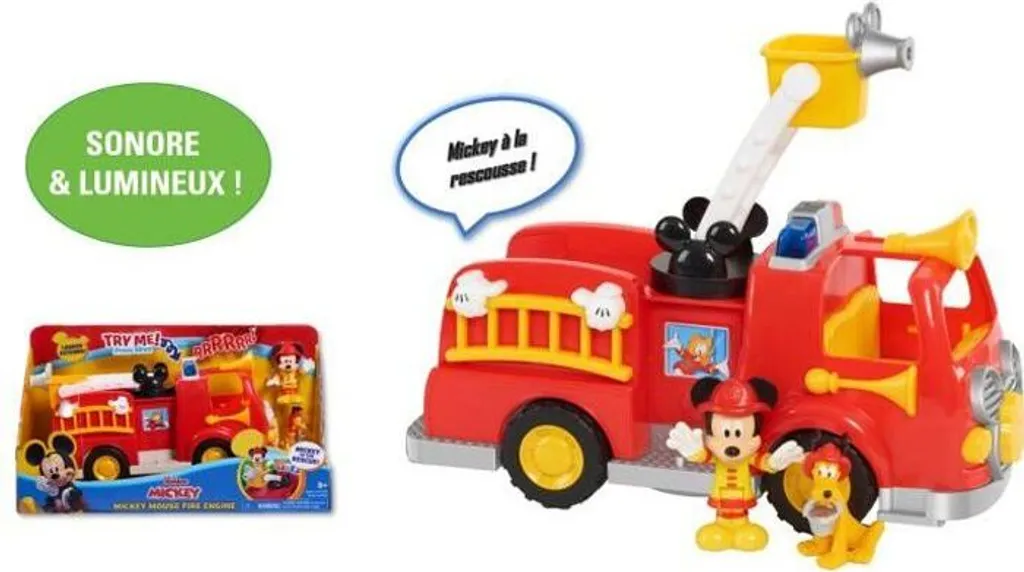 Camion de Pompier Interactif Giochi Preziosi Idéal pour Cadeau Enfant