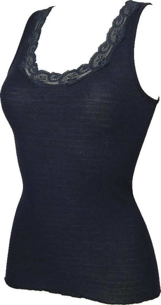 Débardeur Thermique Femme Laine et Soie, Idéal sous un Pull ou Veste