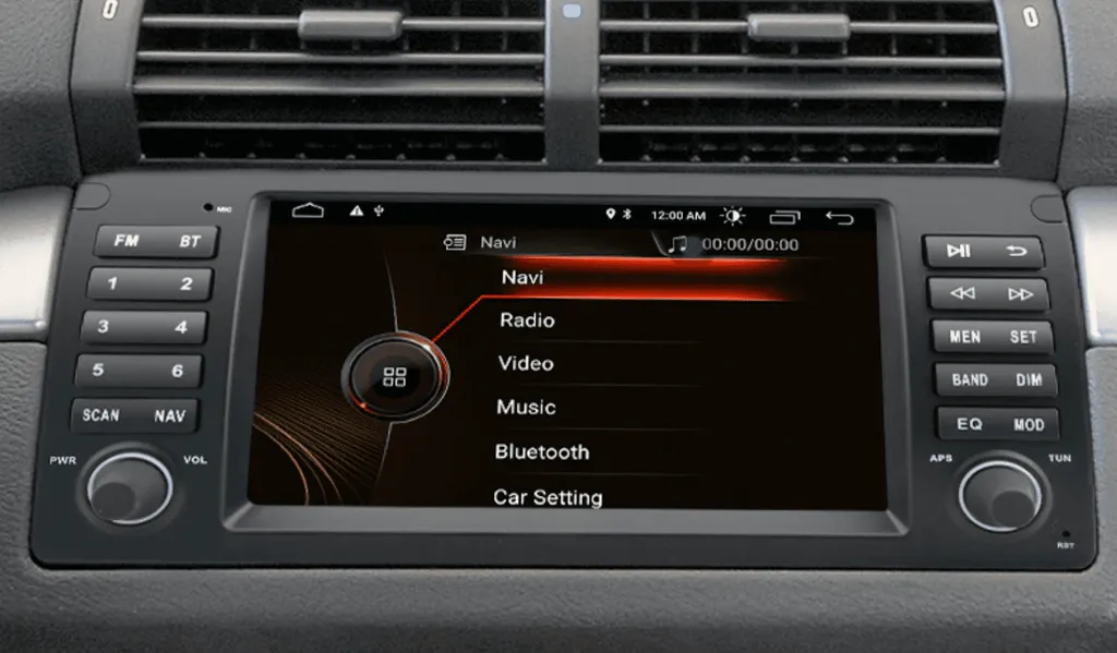Remplacement Autoradio BMW X5 E39 Écran Tactile Android GPS Bluetooth Canbus - 3
