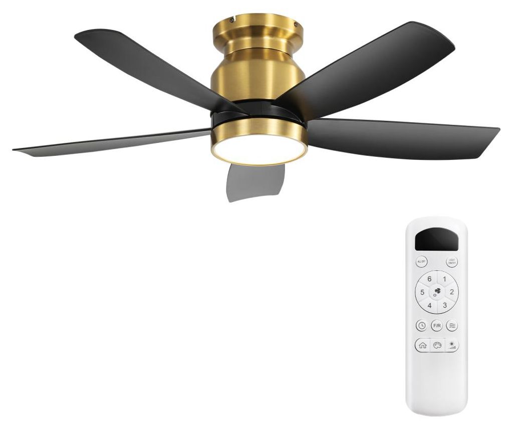 AIORBER 42 Zoll Deckenventilator mit Licht LED dimmbar Produktbild 