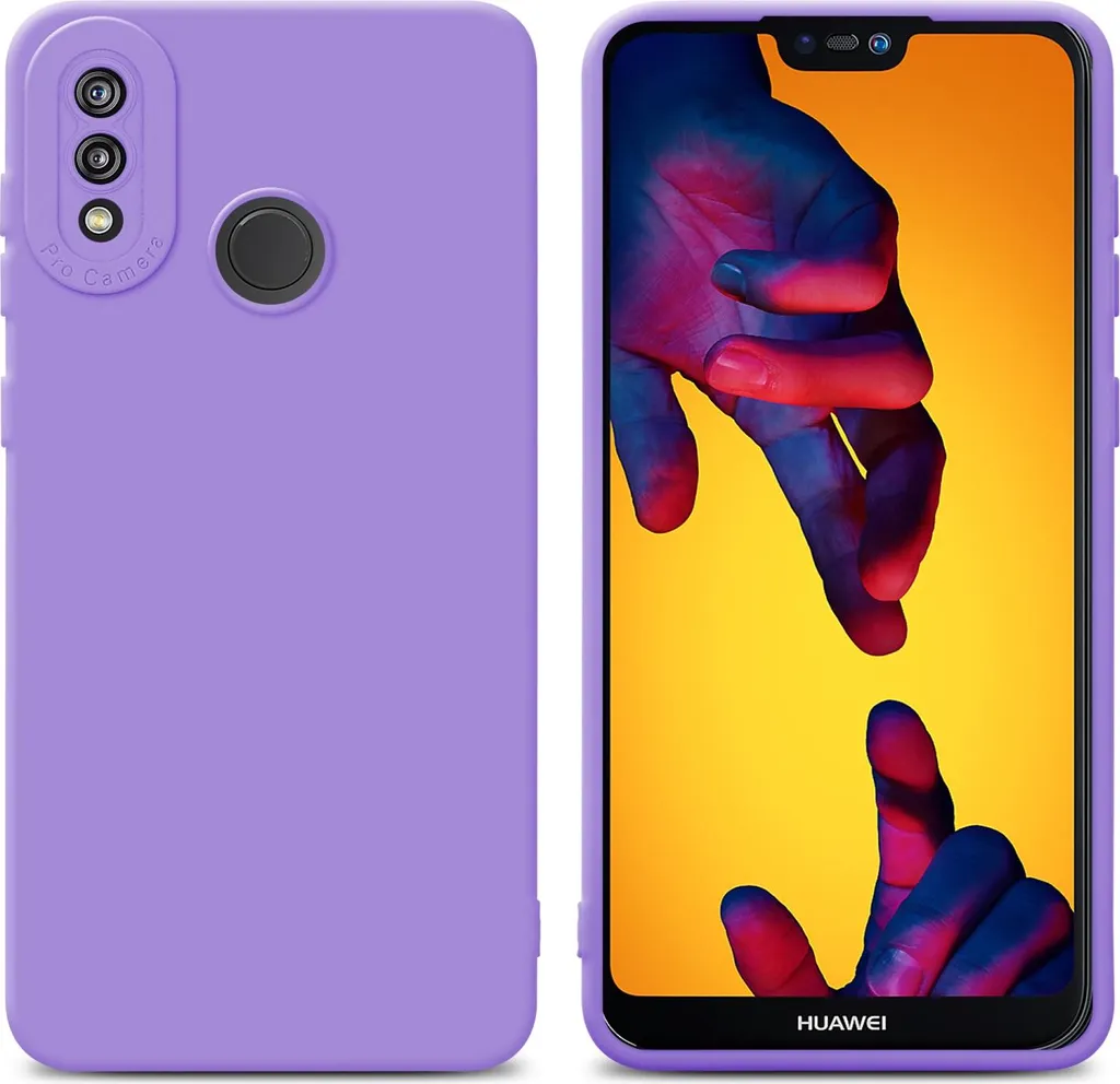 Custodia Protettiva TPU Cadorabo per Huawei P20 Lite / Nova 3E Viola