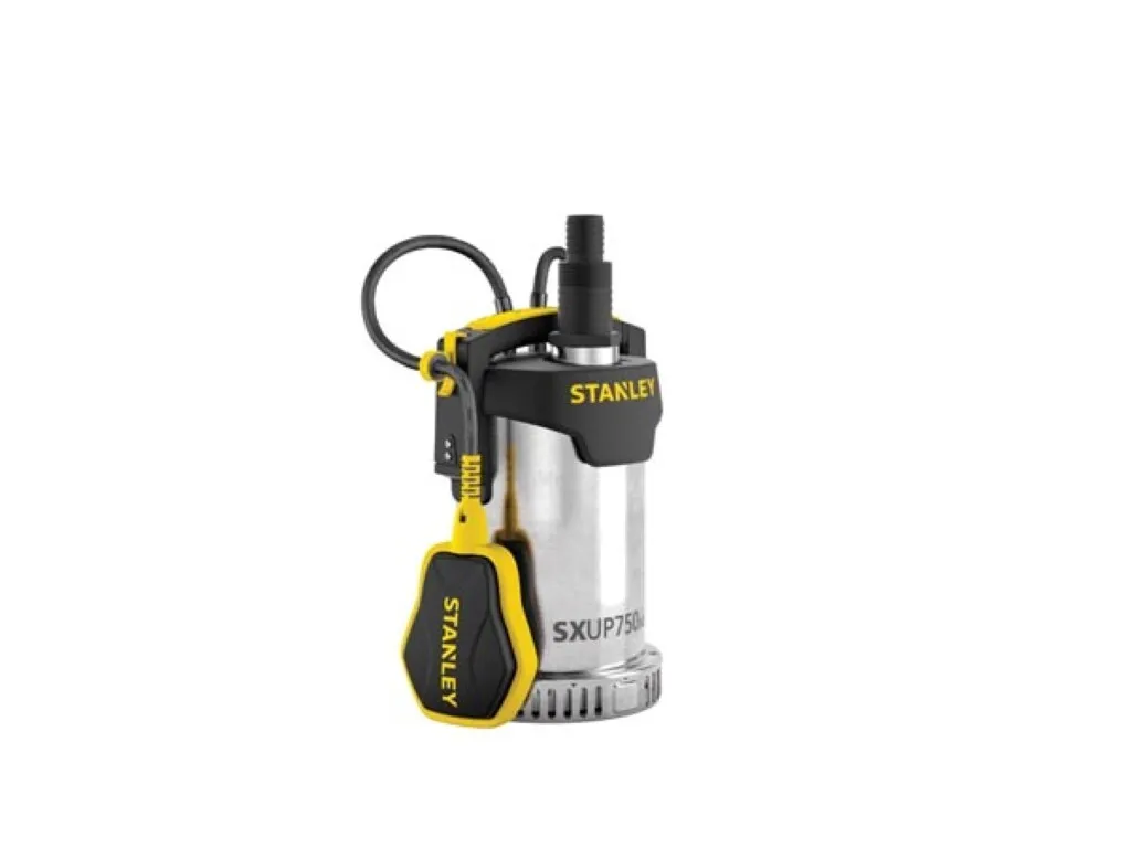 Pompe de Relevage Inox Stanley 750W pour Evacuation d'Eau Claire à Domicile