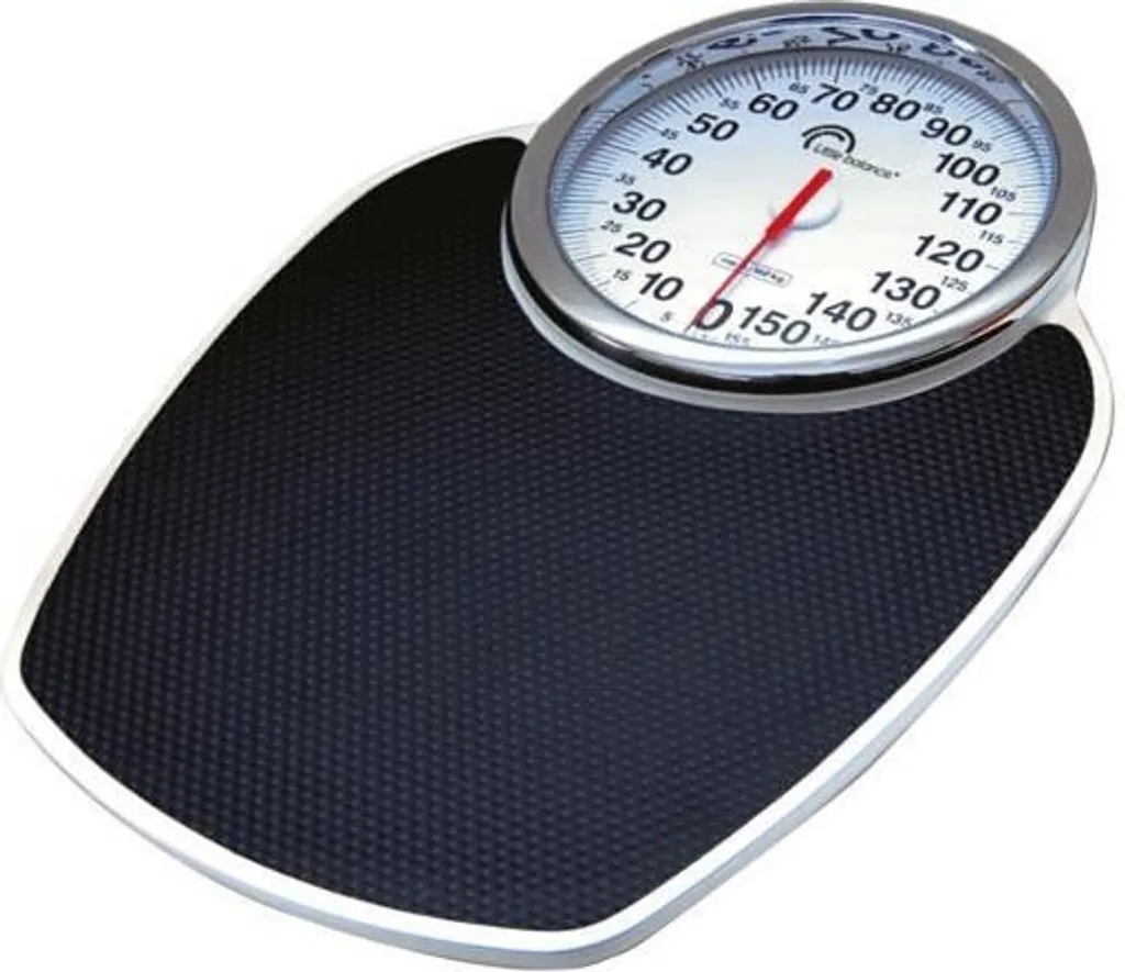 Little Balance LB 8135 Pèse-personne analogique Pro M 160 noir robuste