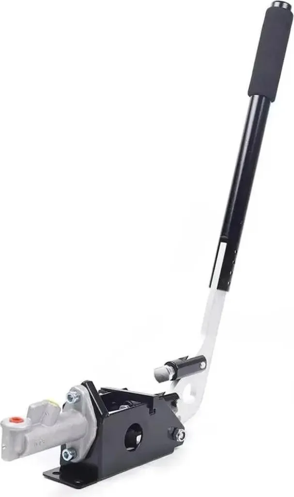 Frein à main hydraulique aluminium argenté pour drift et rallye M8 M13