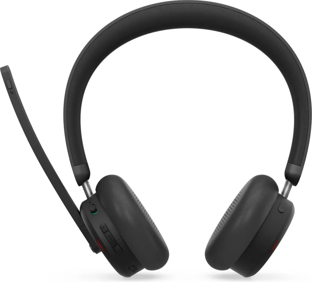 Micro-casque sans fil Lenovo 6550 pour la gestion des appels pros noir