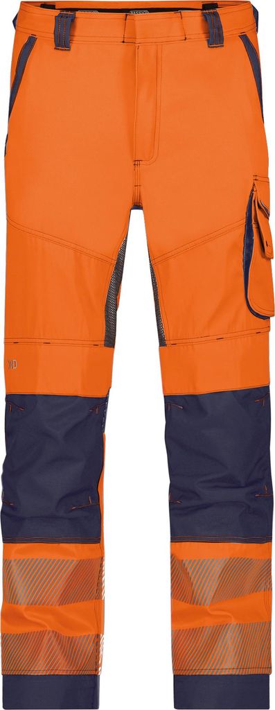 Dassy Warnschutz Bundhose Odessa PESCO70 200984 MINUS Gr. 52 neonorange/dunkelblau