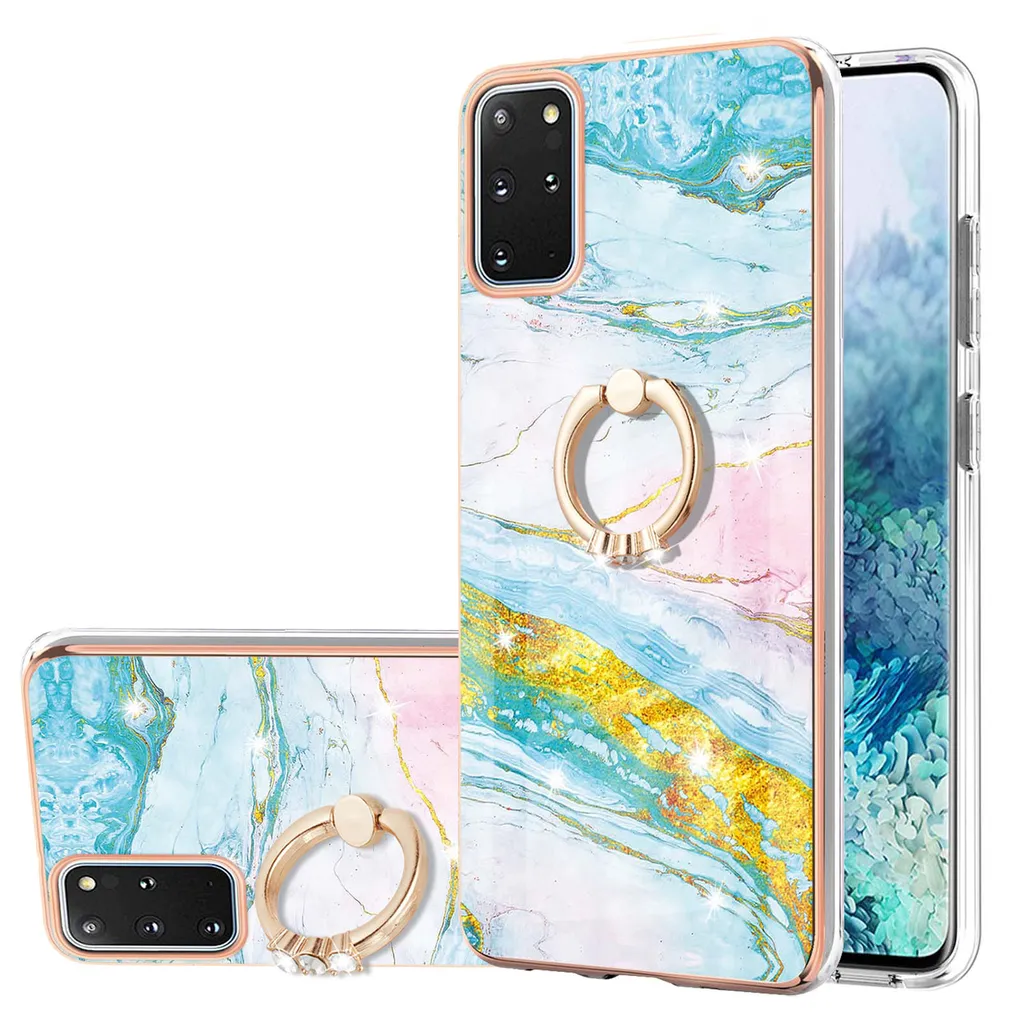 Custodia Samsung S20 Plus Marmo Blu: La Tua Nuova Compagna di Avventure